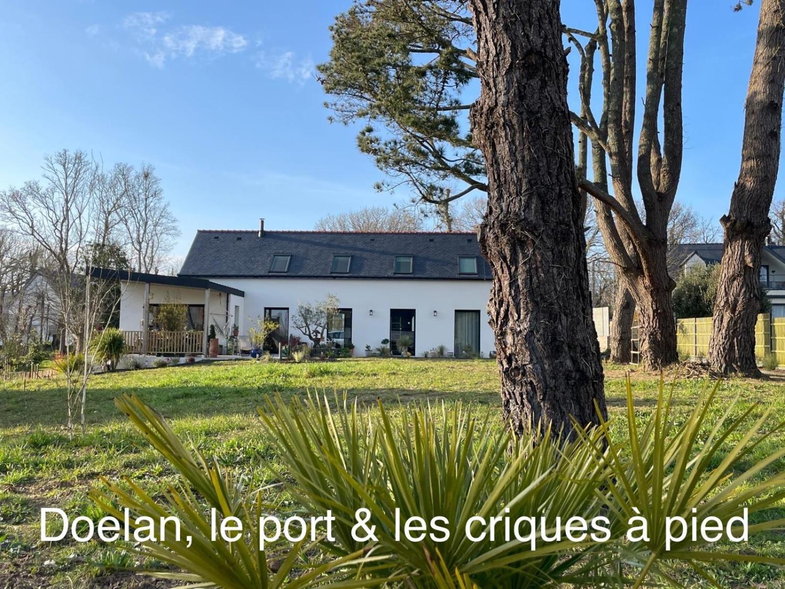 Ty Glazu Doelan Espace 60M2, Port& Criques A Pied, 2 Chambres Privees Au 1Er Etage, Sdb, Wc Separe Clohars-Carnoët Εξωτερικό φωτογραφία