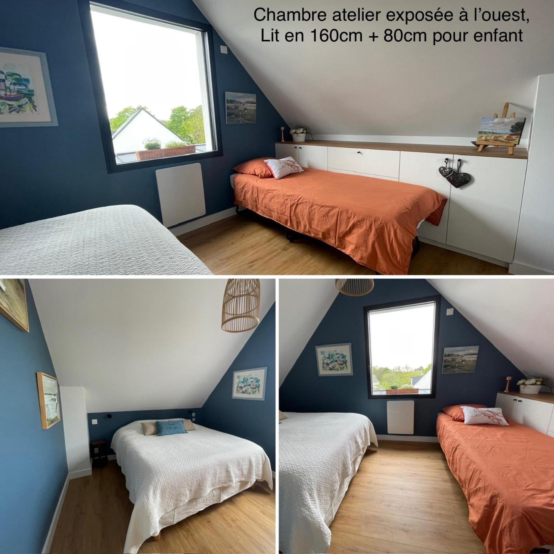 Ty Glazu Doelan Espace 60M2, Port& Criques A Pied, 2 Chambres Privees Au 1Er Etage, Sdb, Wc Separe Clohars-Carnoët Εξωτερικό φωτογραφία