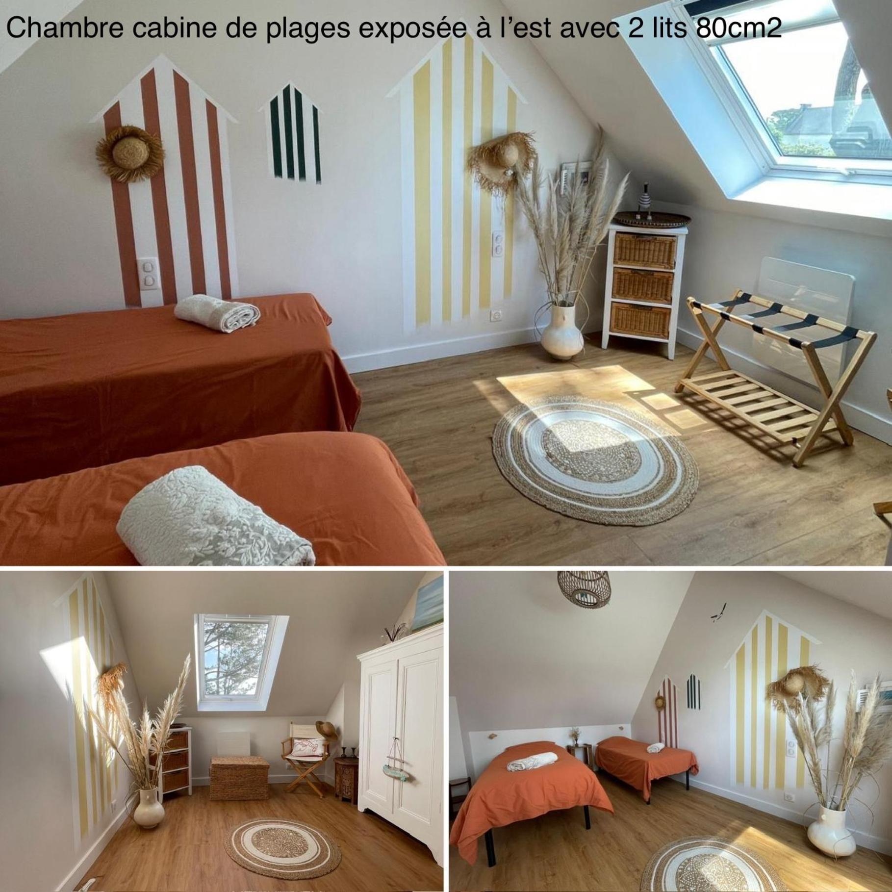 Ty Glazu Doelan Espace 60M2, Port& Criques A Pied, 2 Chambres Privees Au 1Er Etage, Sdb, Wc Separe Clohars-Carnoët Εξωτερικό φωτογραφία